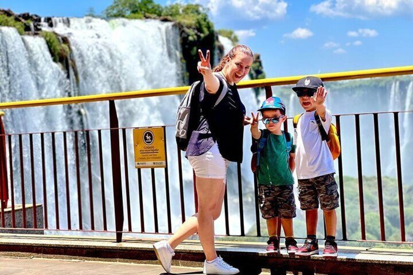 Private excursion to the Brazilian side of the Iguacu Falls