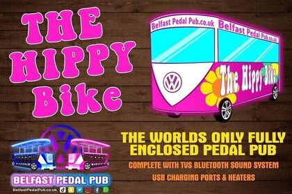 The Hippy Bike Fully Enclosed Party Bike Tour (Private Bike)