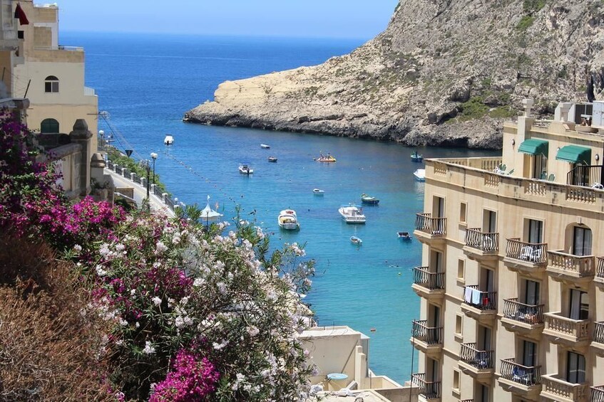 Coast of Gozo Island in Malta