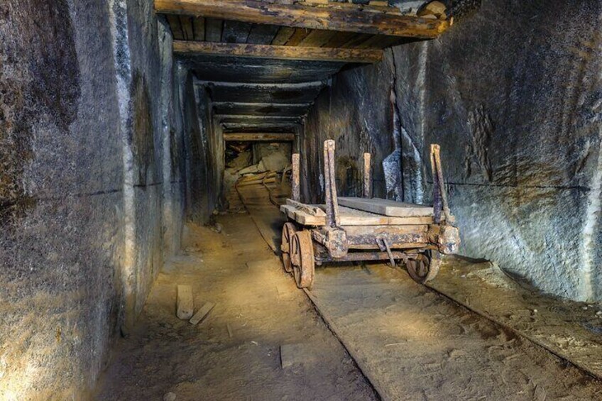 Old corridor - Wieliczka Salt Mine