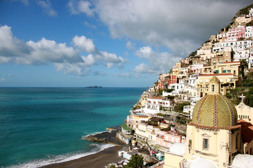 Skip-the-Line Pompeii, Positano & Amalfi Coast Small-Group Tour with Lunch