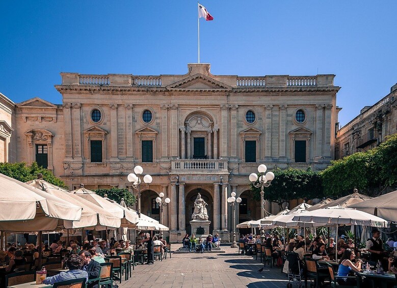 Capitol building of Valletta, Malta