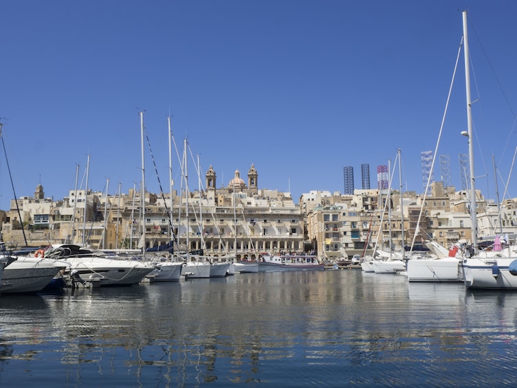 Marina in Three Cities Malta