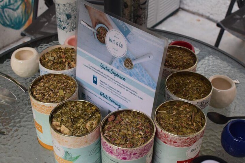 Traditional Mate and organic Blends with 100% natural ingredients!