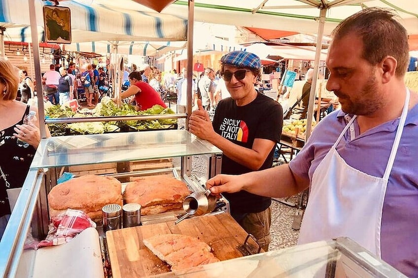 Guided Street Food Tour in Palermo