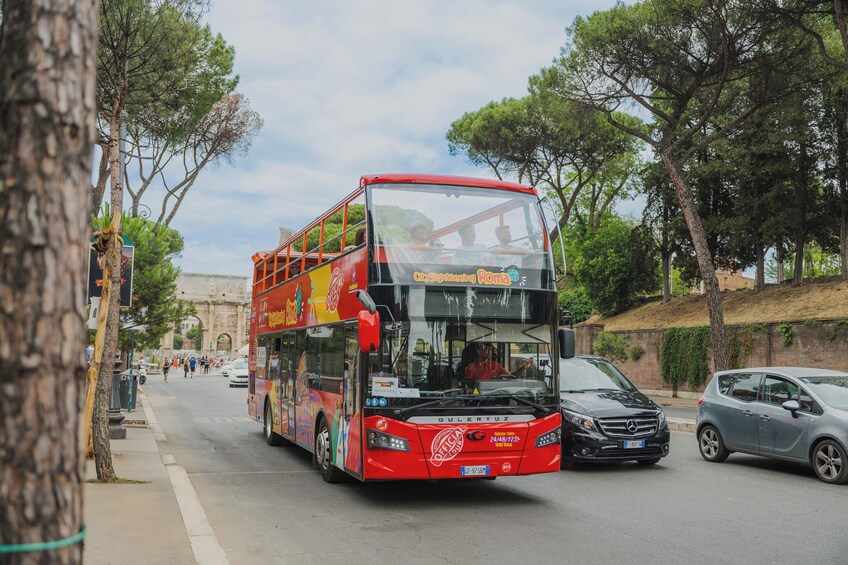 City Sightseeing Rome HOHO with Tickets to the Colosseum