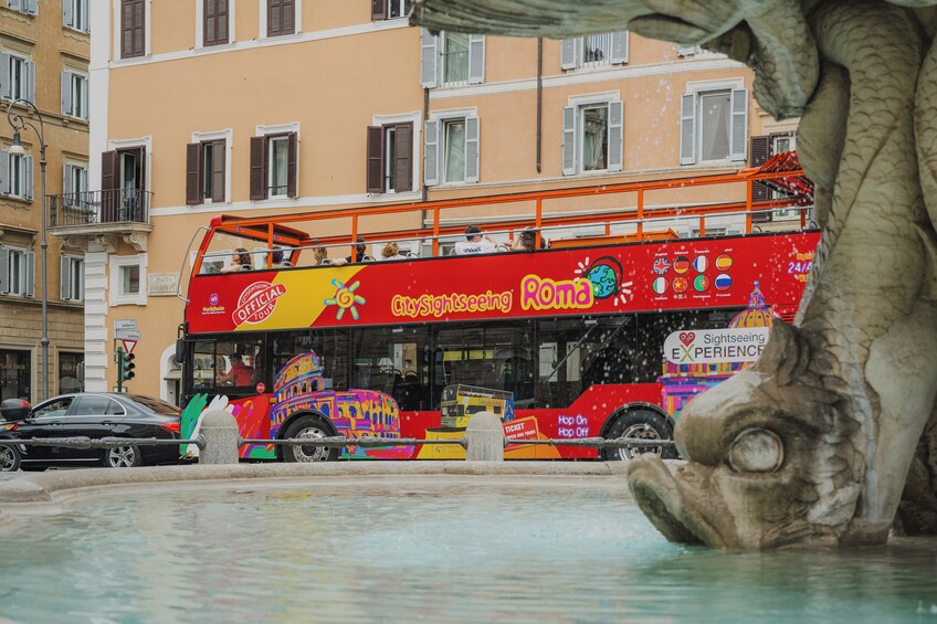 City Sightseeing Rome HOHO with Tickets to the Colosseum