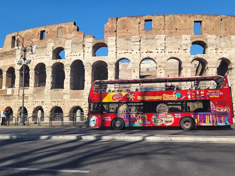 Rome Hop-On Hop-Off with Top Attractions