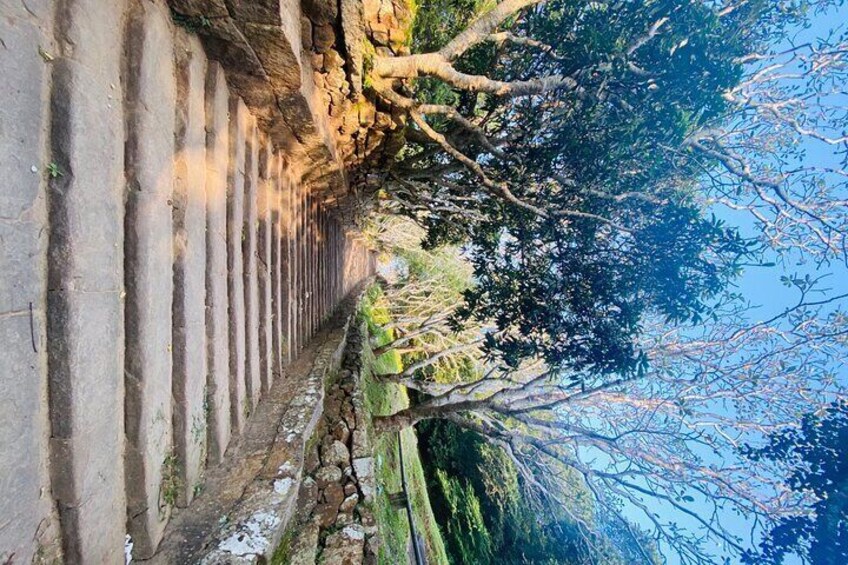 The stairway has 1840 steps made of granite, leading to the summit. ( Mihinthale )