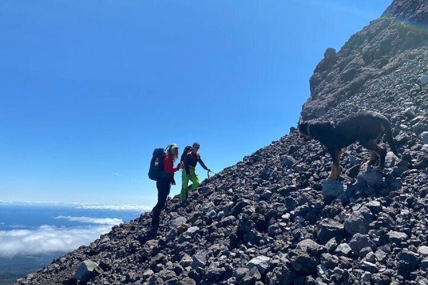 MOYCA - Ascent to Calbuco Volcano