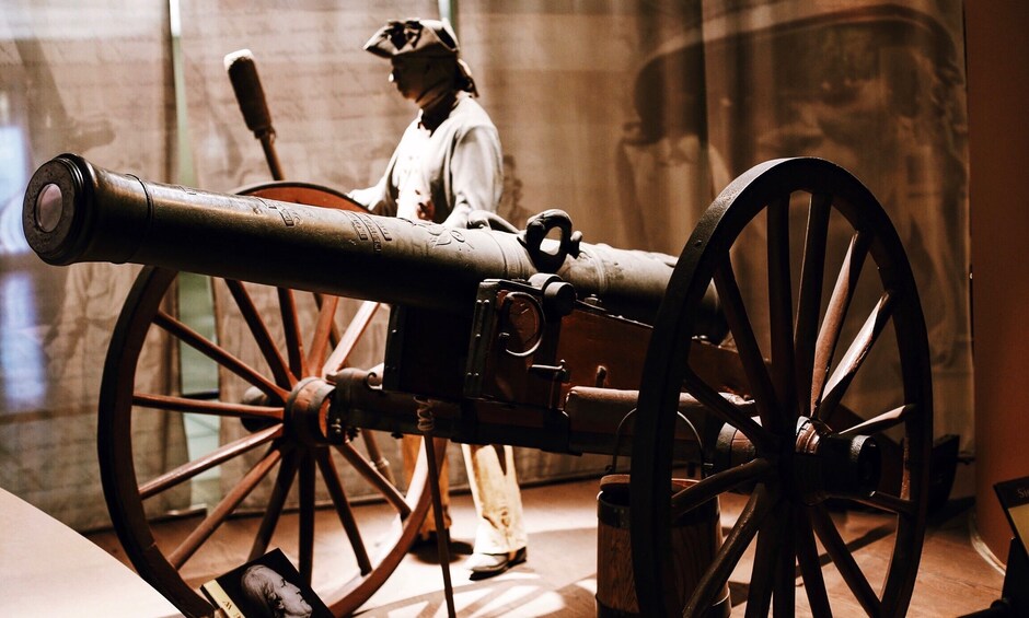 Cannon in the National Museum of American History