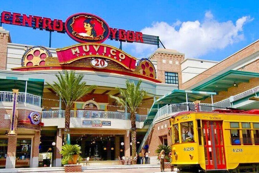 Check out Centro Ybor and the North end of the Tampa Street Car final destination. 