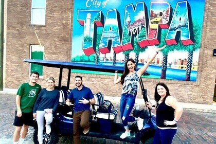 Guided Tampa Sightseeing Tour in a Deluxe Street Legal Golf Cart