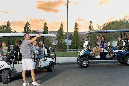 Guidet Tampa-tur i en Deluxe Street Legal Golf Cart