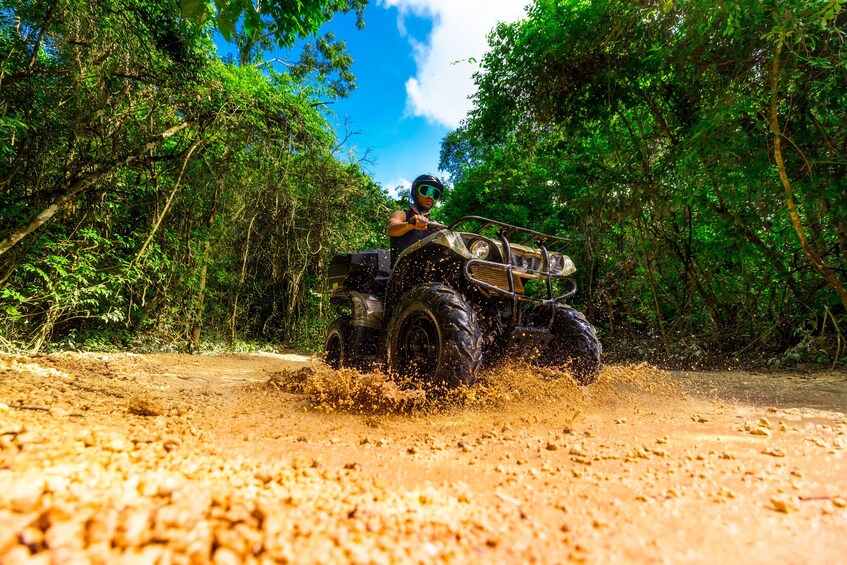 ATV, Ziplining & Cenote Tour at Extreme Adventure Eco Park