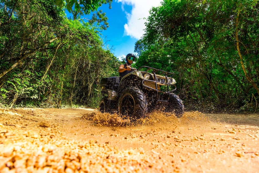 ATV, Ziplining & Cenote Tour at Extreme Adventure Eco Park