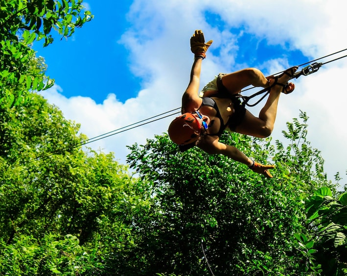 ATV, Ziplining & Cenote Combo at Extreme Adventure Eco Park