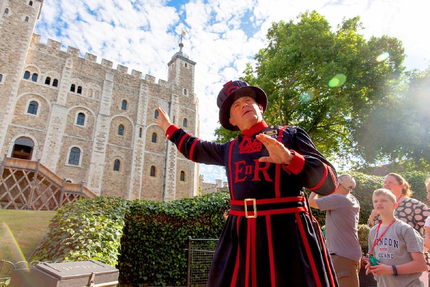 Beefeater tour of the Tower of London