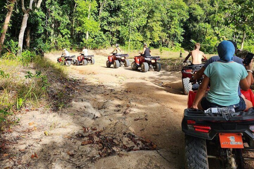 2.5-Hours ATV Jungle Adventure Experience from Koh Phangan