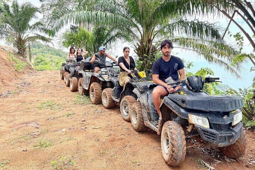 ATV Jungle Adventure Experience from Koh Phangan