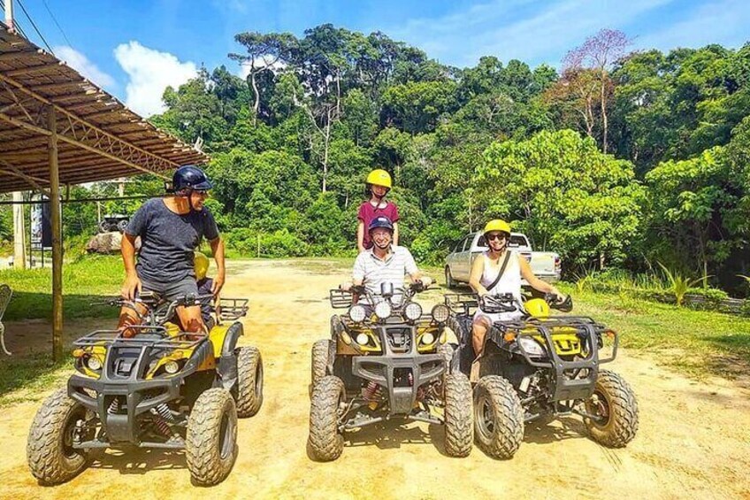 ATV Jungle Adventure Experience from Koh Phangan