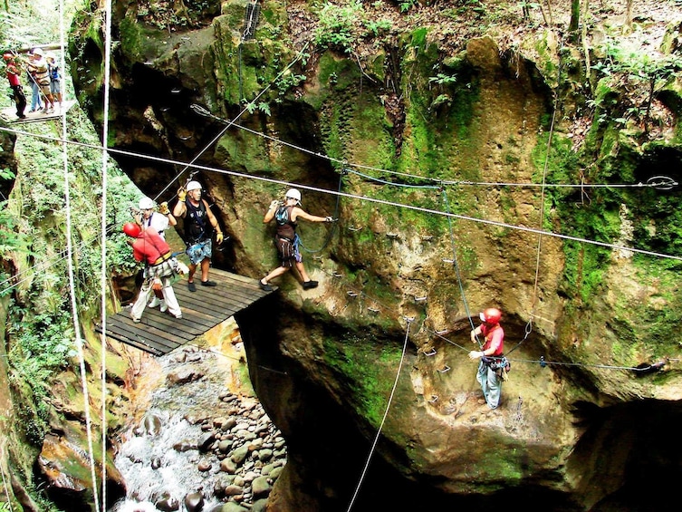 Canyon Ziplines at Hacienda Guachipelin

 