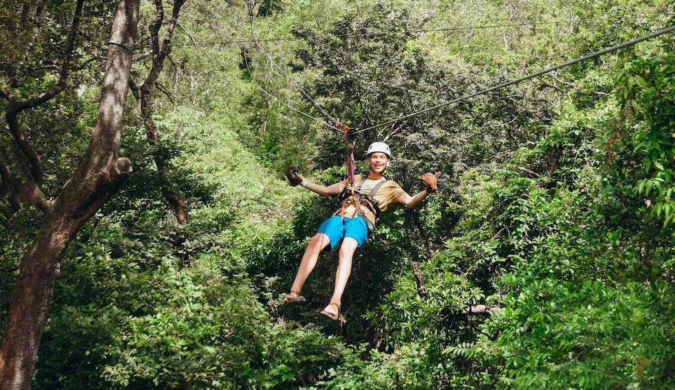 Guachipelin Volcano Adventure Combo Zipline Tubing Horseback Hot Springs