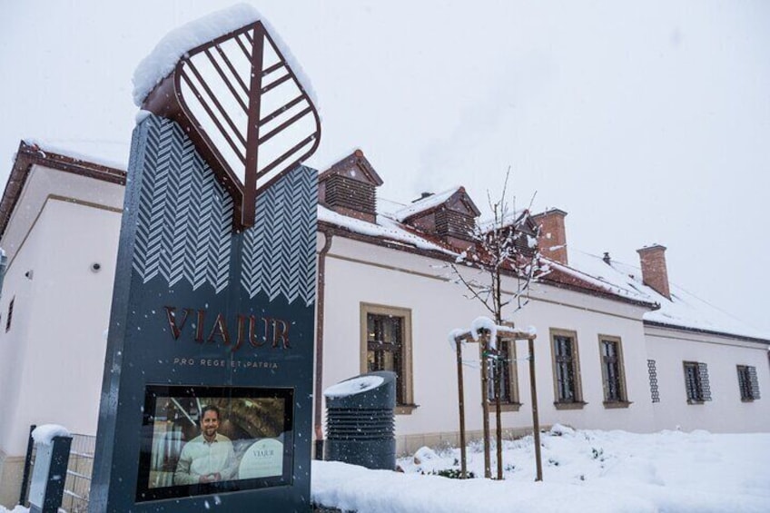 ViaJur Winery Entrance