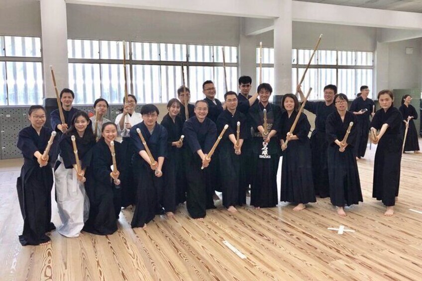 “Kendo” is about swordsmanship, a traditional Japanese martial arts skill of the Samurai, the path of the sword in Japan.You can practice Kendo, “Unify your spirits”,”Manners”, and “Lifelong Kendo”.