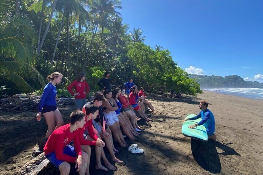 groups surf lessons