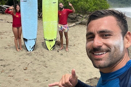 2-Hour Guided Surf Lesson in Playa Chaman Uvita Costa Rica