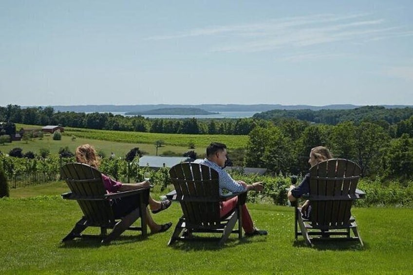 4-Hour Traverse City Sunset Wine Tour: 3 Wineries on Old Mission Peninsula