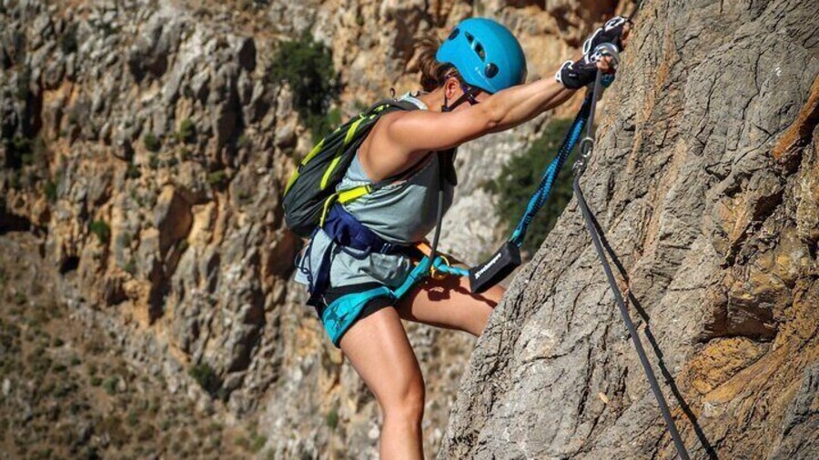 Via ferrata Asterousia Mountain, Crete