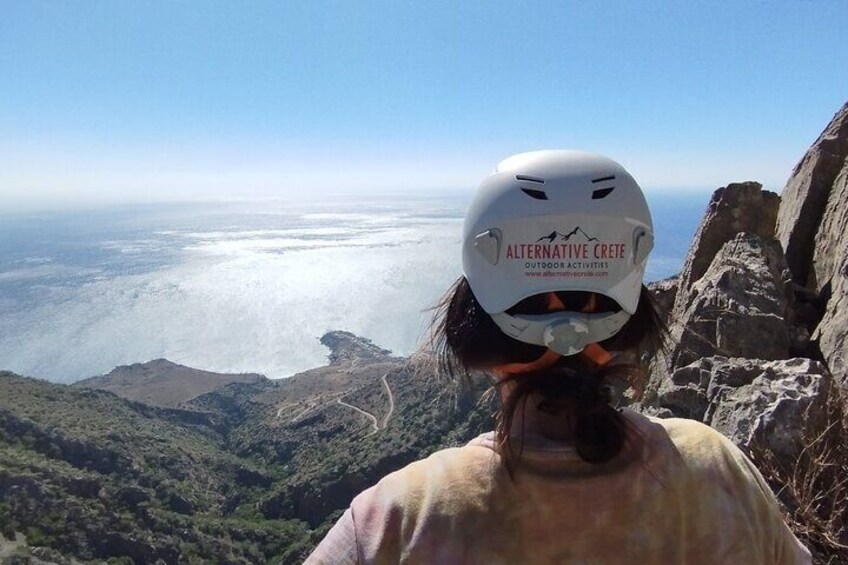 Via ferrata Asterousia Mountain, Crete