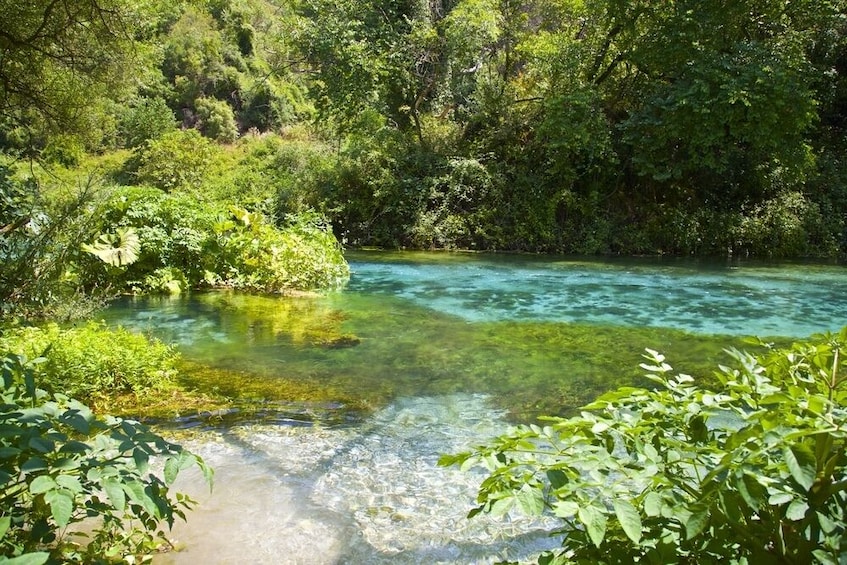 Day trip to the National Park of "Blue Eye" Small Group 