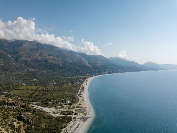 Day trip to two beautiful beaches of southern Albania: Qeparo and Himara 