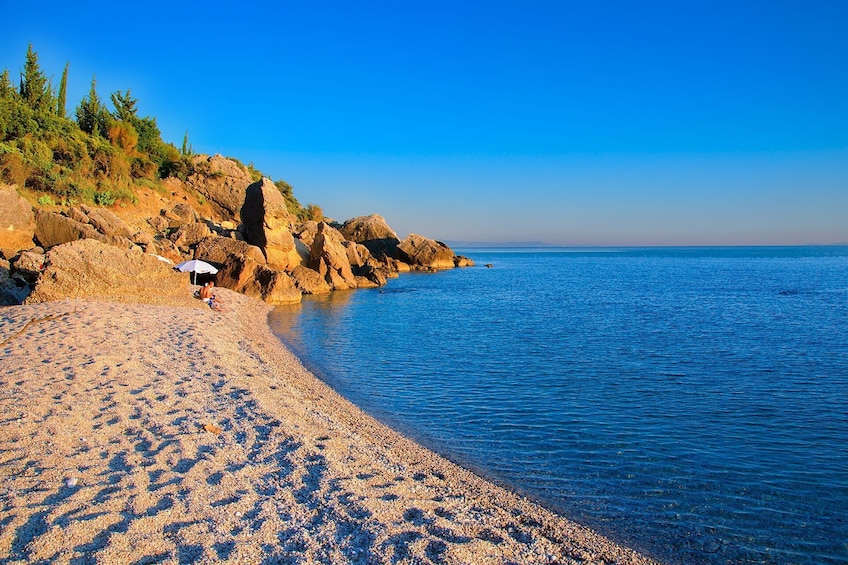 Day trip to two beautiful beaches of southern Albania: Qeparo and Himara
