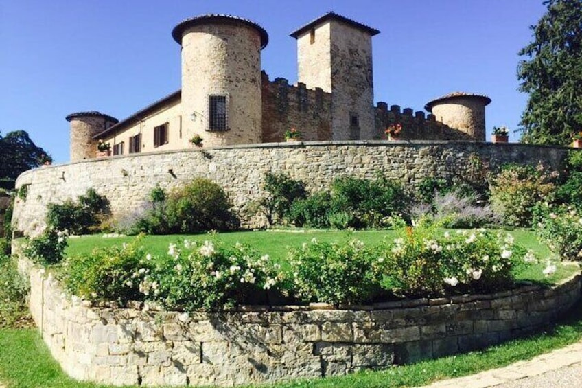 Chianti castled wine estates