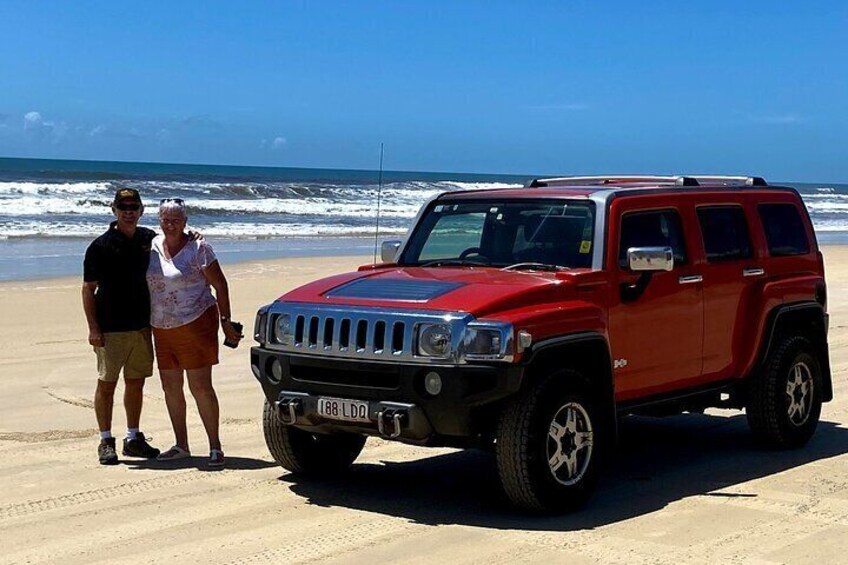 Hummers on K'Gari (Fraser Isand)