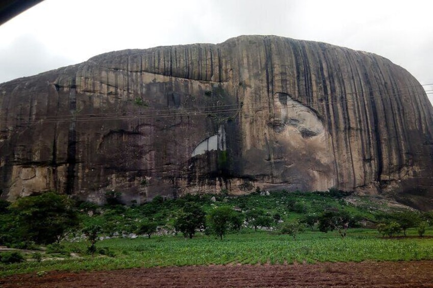 face of zuma rock