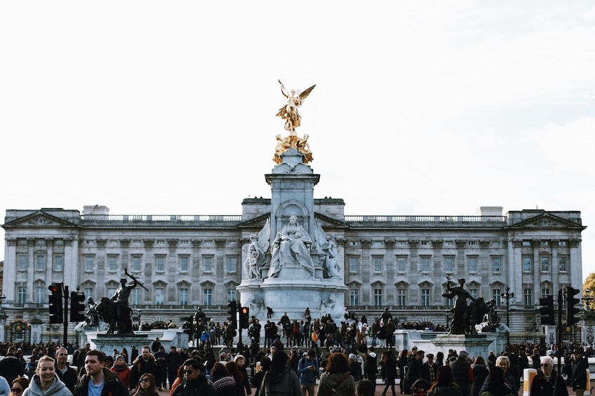 Queen Victoria Memorial at Buckingham Palace in London
