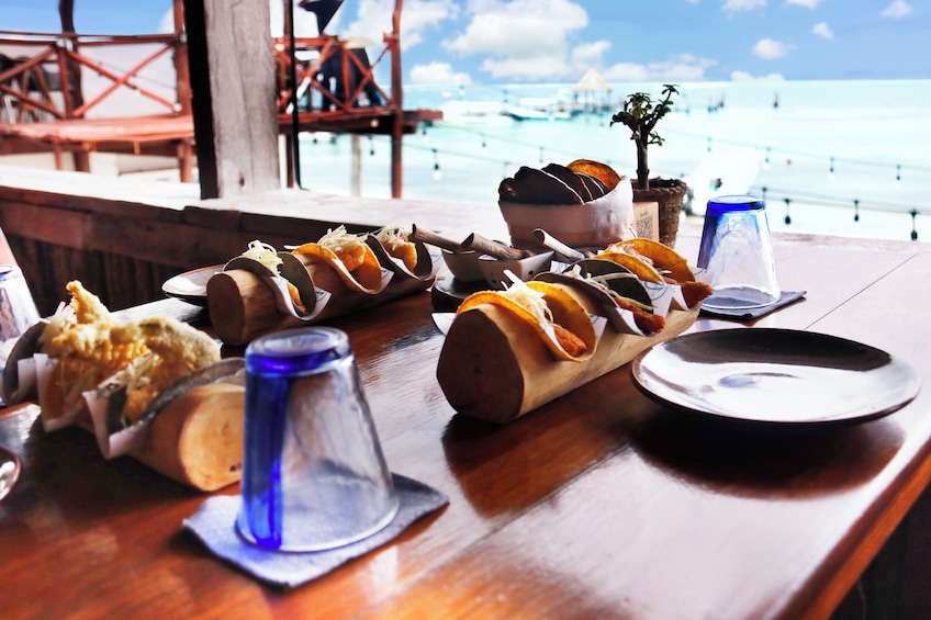 Reef Snorkeling in National Park from Cancun with Beachside Lunch
