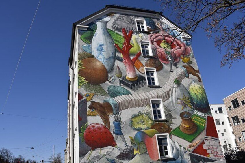 Street Art Tour in Munich by bike