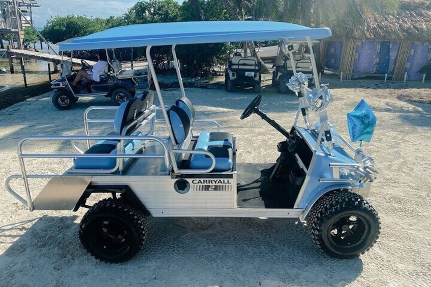 4-Seater Golf Cart Rental in San Pedro
