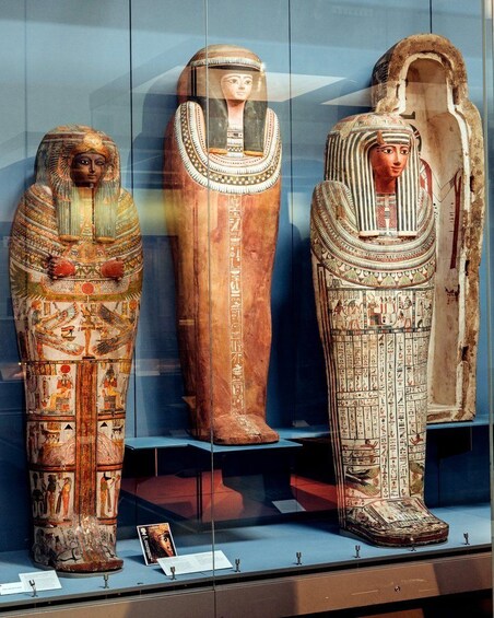 Egyptian exhibit at the British Museum
