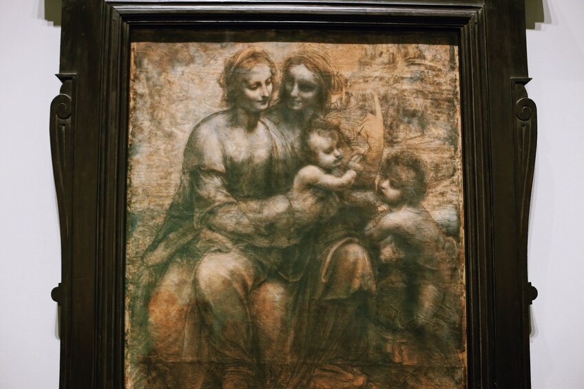 The Holy Family with Saint Anne by Leonardo da Vinci