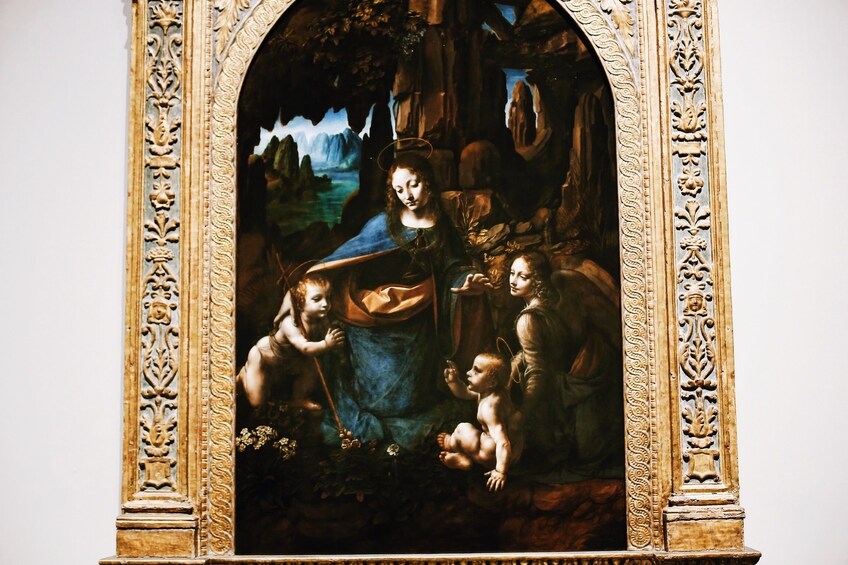 The Virgin of the Rocks by Leonardo Di Vinci