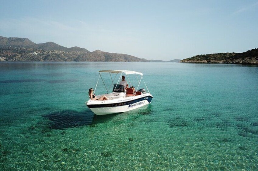 2-hour Private Sunset Tour with Skipper in Agios Nikolaos