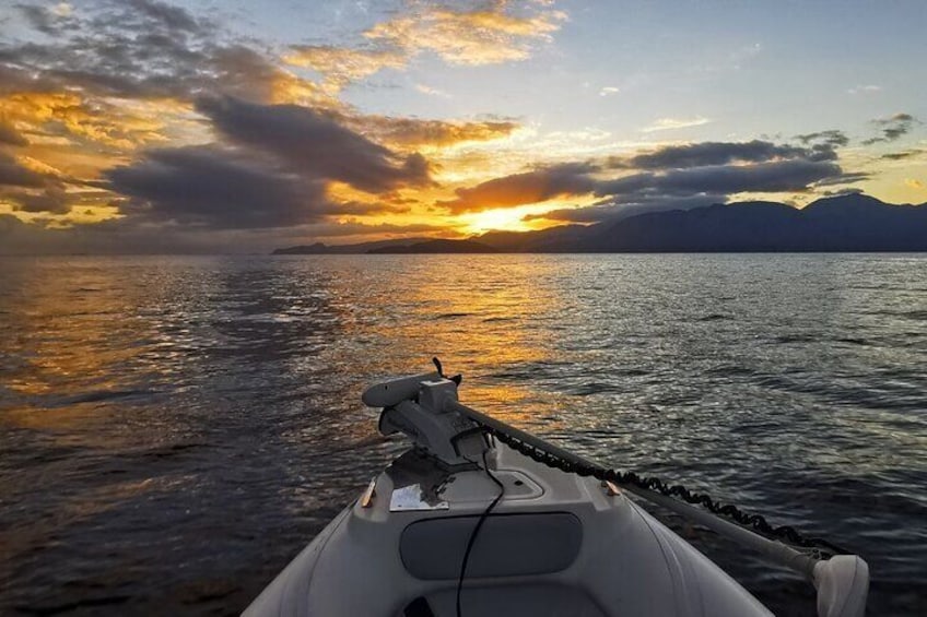 2-hour Private Sunset Tour with Skipper in Agios Nikolaos