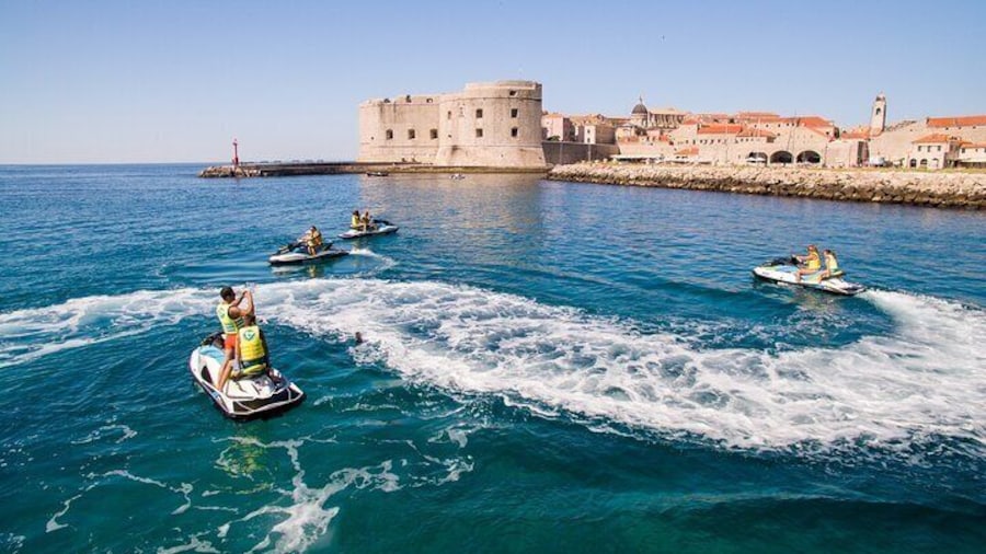 Dubrovnik View point from seaside